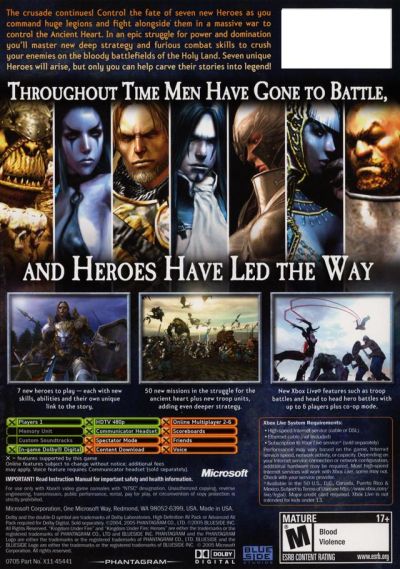 Kingdom Under Fire - Heroes (USA)